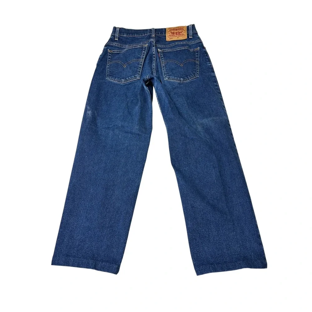 VTG 90s Levi's 550‎ Women's Jeans Size 10 Regular Relaxed Fit Tapered Leg 26 24 - Picture 7 of 15